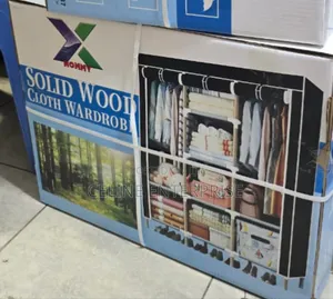 Handcrafted Solid Wood Wardrobe - Timeless Design
