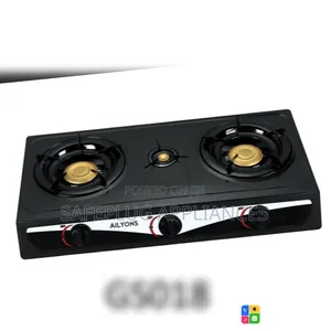 Ailyons 3-Burner Stainless Steel Gas Cooker - Brand New