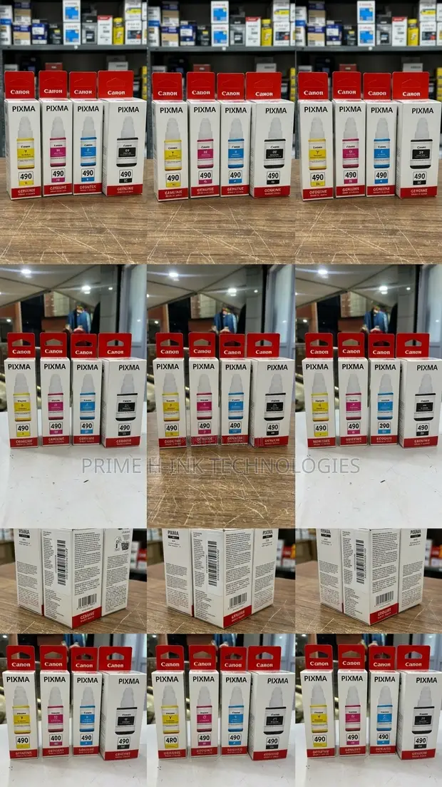 Canon PIXMA G Series Ink Bottles - 1