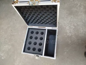 Heavy-Duty Flight Case for Microphones