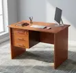 120cm Modern Office Study Desk - Brown - 2