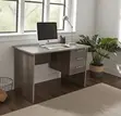 120cm Modern Office Study Desk - Brown - 4