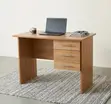 120cm Modern Office Study Desk - Brown - 5