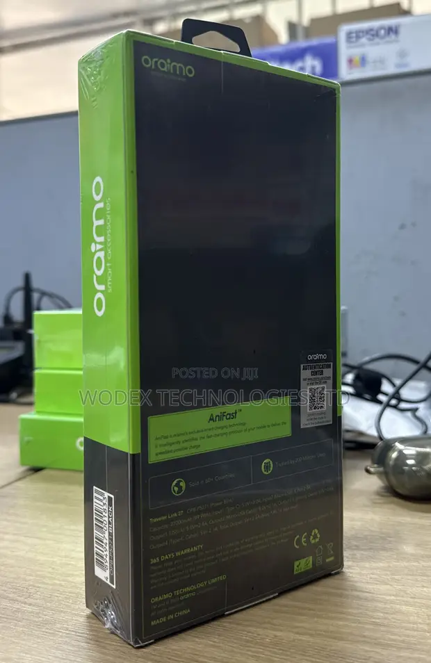 Oraimo Traveler Link 27 27000mAh 12W Fast Charging Power Bank - 1