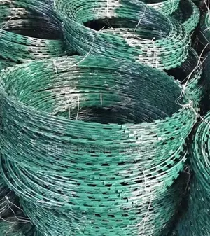 10m Galvanised Green Razor Wire - Inazuia Hali ya Hewa