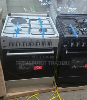 TBP Elite 60x60 Cooker - 3 Gas + 1 Electric (Made in Turkey)