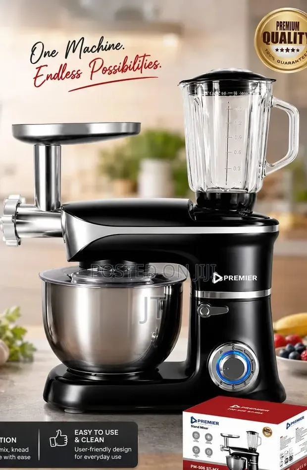 Premier 3-in-1 Stand Mixer (PM506) - 1