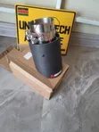 Akrapovic Style Exhaust Muffler Tip with LED Light - 2