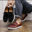 Suede Monk Casual Shoes - 1