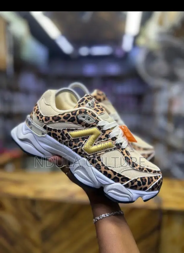 New Balance 9060 Leopard Sneakers - 1