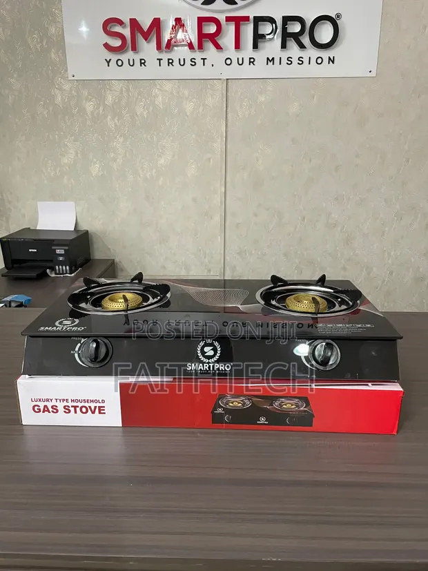 Smart Pro 2 Burner Glass Top - 1