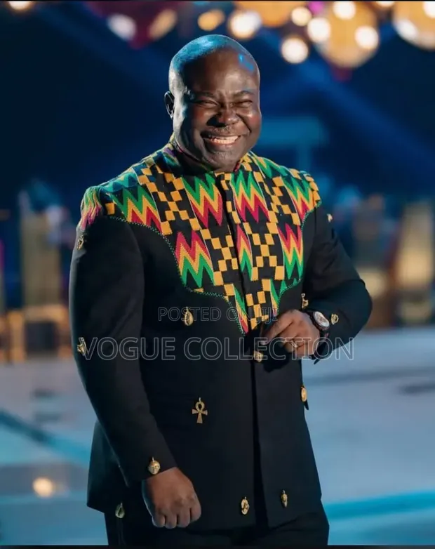 Suti ya Executive Kaunda yenye Embroidery - 1