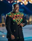 Suti ya Executive Kaunda yenye Embroidery - 1