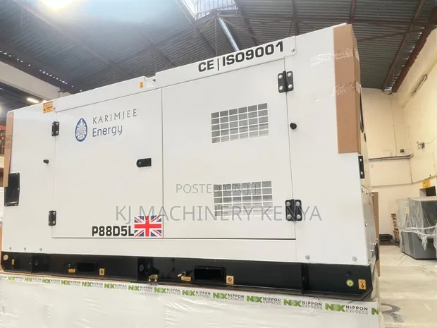 88KVA Perkins Diesel Generator - Brand New | Silent Canopy - 1