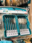 Total 12pcs Flat Wood Drill Bits 1/4" Hex 152mm Spade Bits - 2