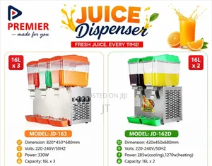 Premier Juice Dispenser (16L x 2 or 3)