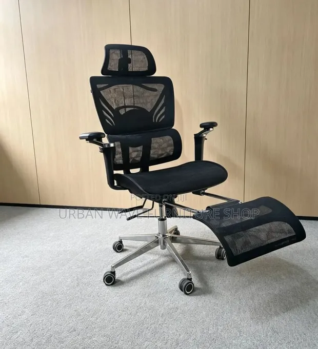 Orthopedic Footrest Office Chair - 1