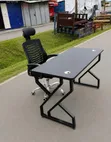Metallic Study Desk Set - 1
