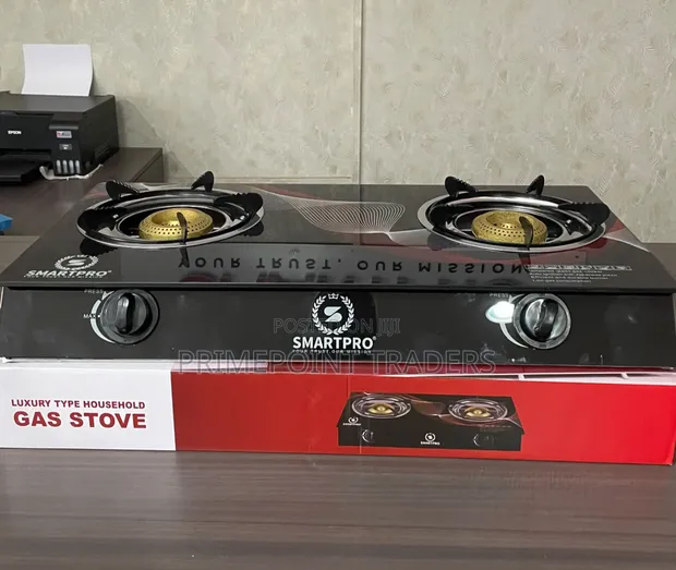 Smartpro 2-Burner Glass Top Cooker - Brand New - 1