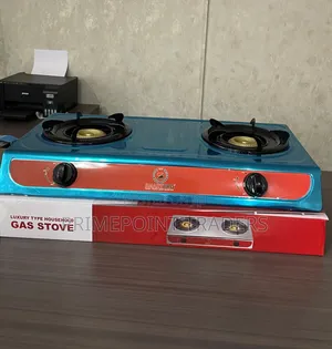 Smartpro 2-Burner Stainless Gas Stove