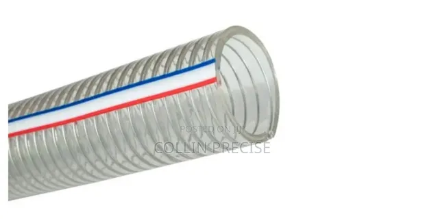 1 Inch 30m Heavy Duty Clear Wired Suction Pipe - 1