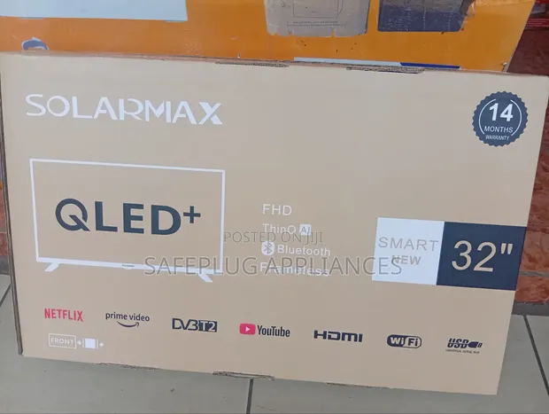 Solarmax 32" Smart TV - Compact Entertainment - 1