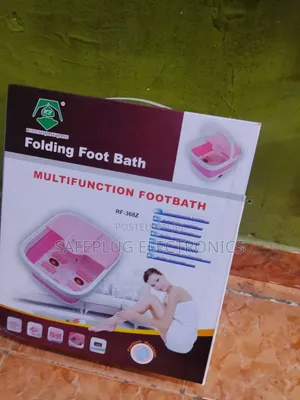 Folding Foot Spa Bath with Heat & Rollers