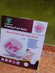 Folding Foot Spa Bath with Heat & Rollers - 1