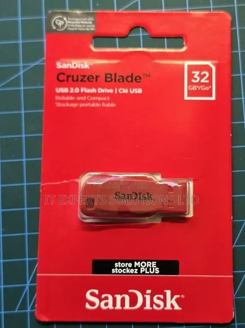 SanDisk Cruzer Blade 32GB Flash Drive - 1