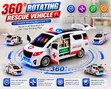Ambulance Toy with Sound and Lights - 1