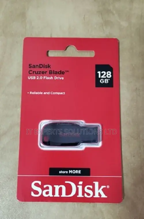 SanDisk Cruzer Blade 128GB Flash Drive - 1