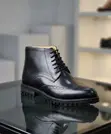 Official Lug Sole Wingtip Ankle Boots - 2