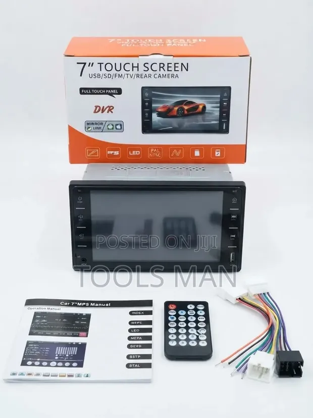 7-Inch Touchscreen Car MP5 Player na DVR & Mirror Link - 1