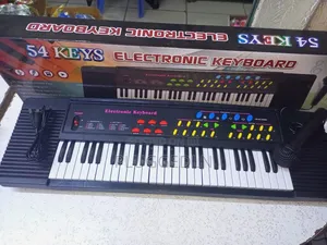 54-Key Electronic Keyboard with Microphone