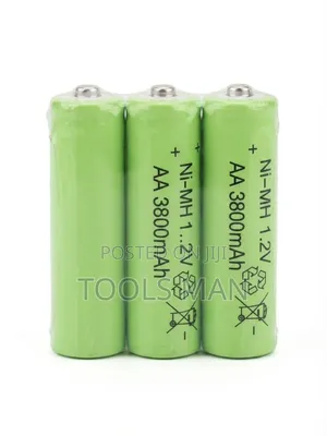 Ni-Mh AA 3800mAh Rechargeable Batteries 3-Pack.