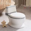Potty ya Mafunzo ya Usafi ya Mtoto Inayobebeka - 1