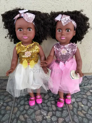 Silicone African Doll