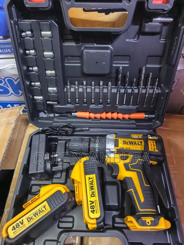 Dewalt 48V Cordless Drill - 1