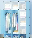 Brand New Black and Blue Plastic Wardrobe - 2