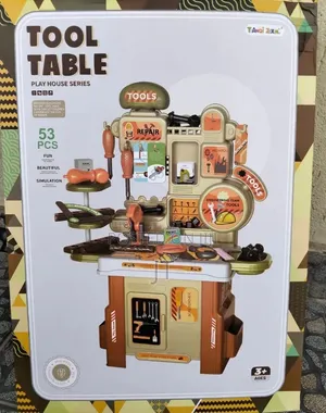53-Piece Kids' Tools Table Playset
