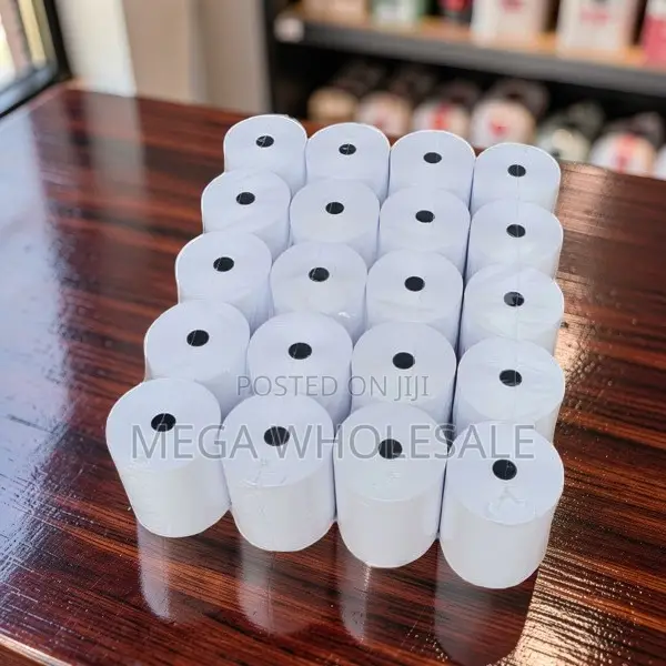 20 Pieces of 80mm x 80mm Thermal Paper Rolls - 1