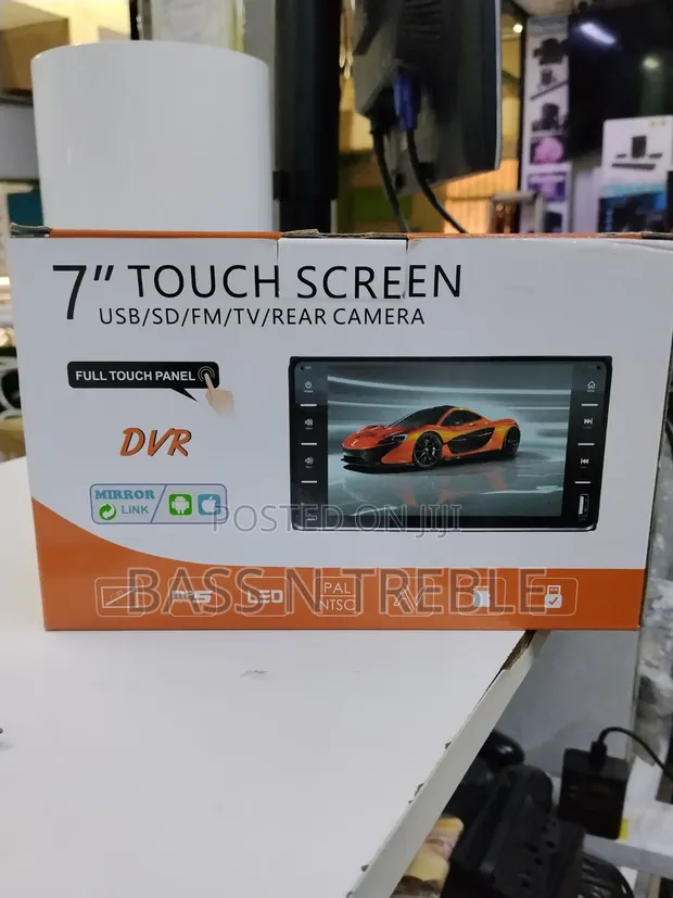 7" Touchscreen Android Car Radio (Double-DIN) - 1