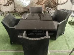 Durable Outdoor Dining Set - Seats 4