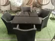 Durable Outdoor Dining Set - Seats 4 - 2