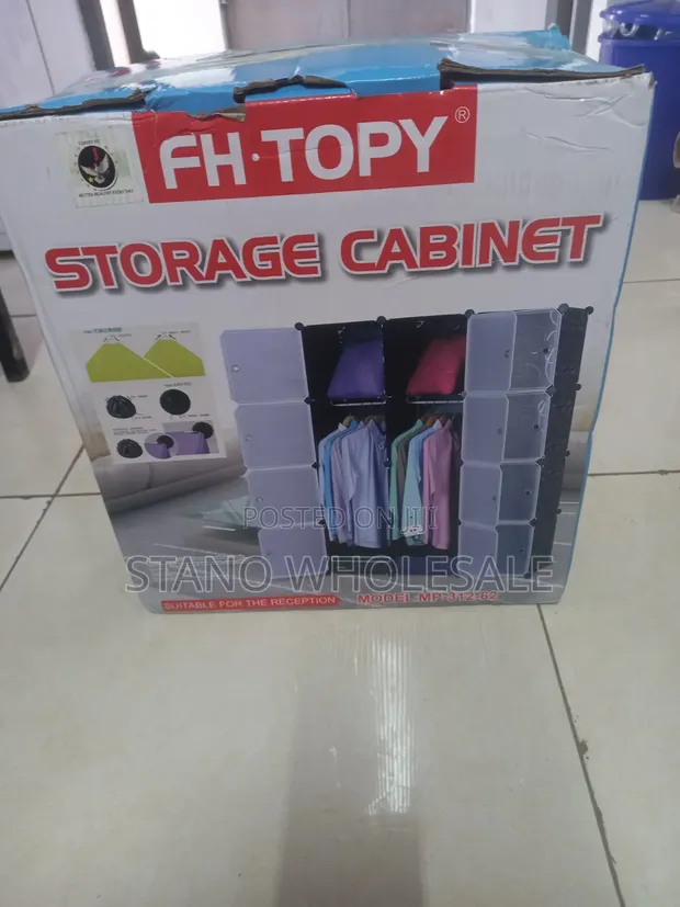 DIY Plastic Wardrobe - Brand New - 1