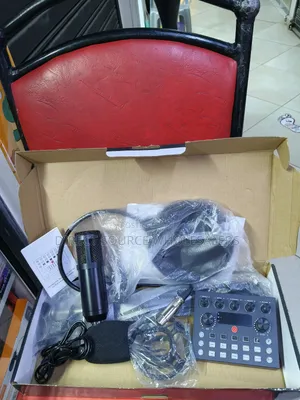 BM800 Condenser Microphone with V8SK Sound Card