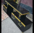 Executive TV Stand with Marble Top - 1