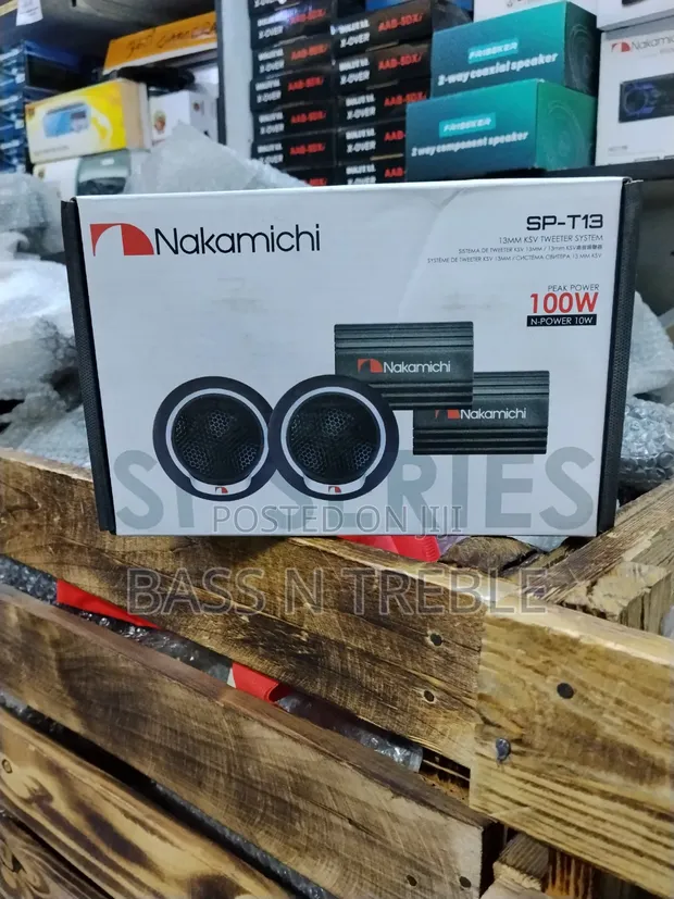Nakamichi SP-T13 13mm Dome Tweeters - 1