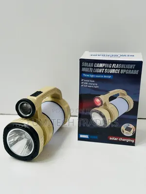 Solar Camping Flashlight