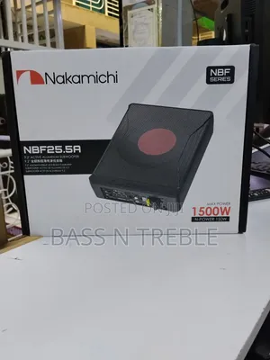 Nakamichi NBF25.5A Active Under-Seat Subwoofer